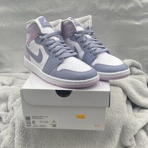 Nike Women's Sneakers in Purple and White